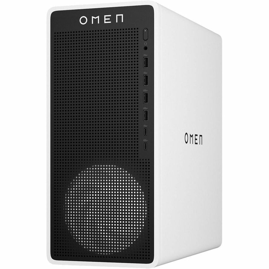 OMEN TG03-0000a TG03-0010 Gaming Desktop Computer - AMD Ryzen 5 8400F - 8 GB - 512 GB SSD - Snow White OMEN TG03-0000a TG03-0010 Gaming Desktop Computer - AMD Ryzen 5 8400F - 8 GB - 512 GB SSD - Snow White